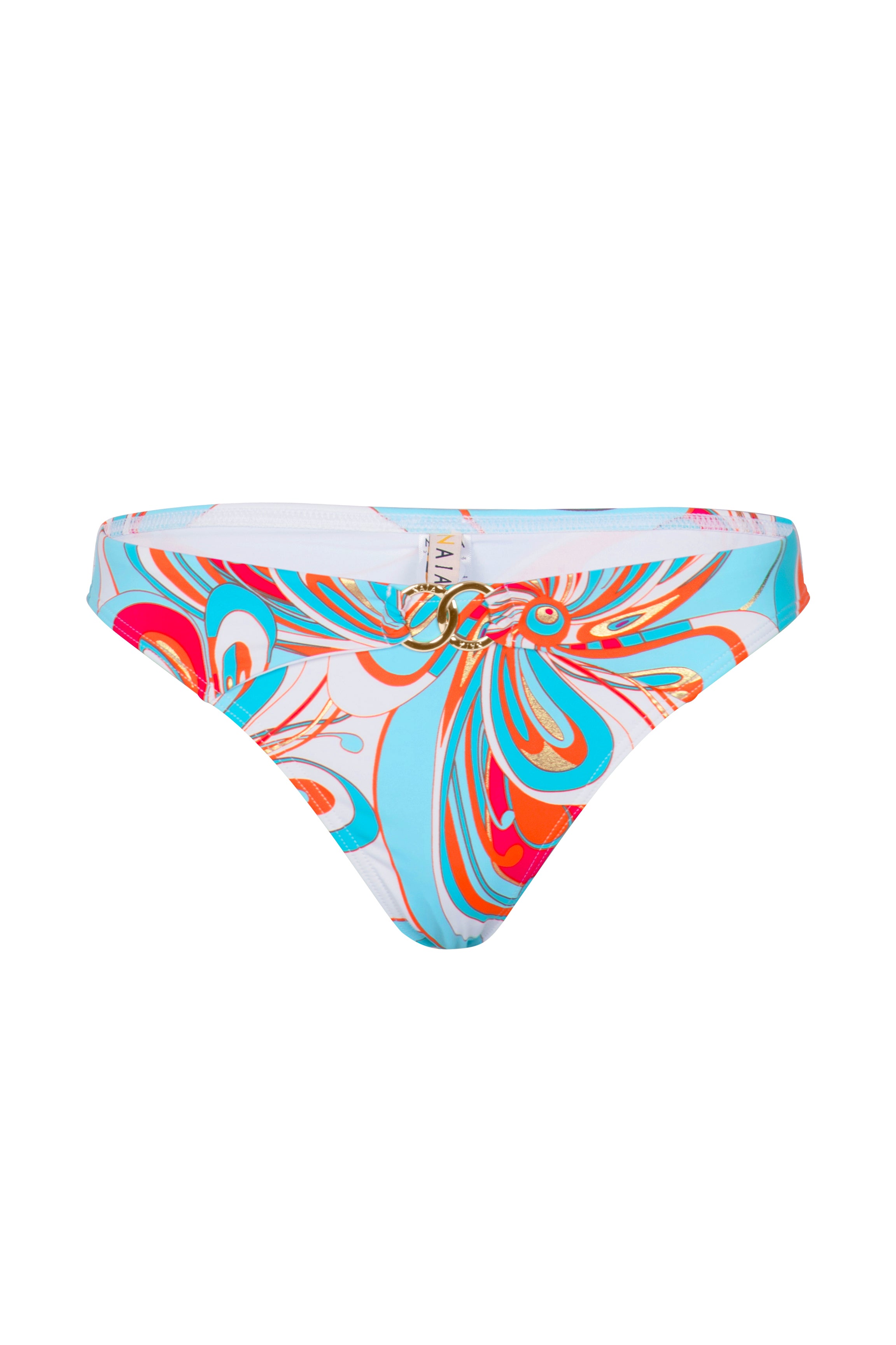 Elba Double Ring Bikini Brief in La Dolce Vita Print