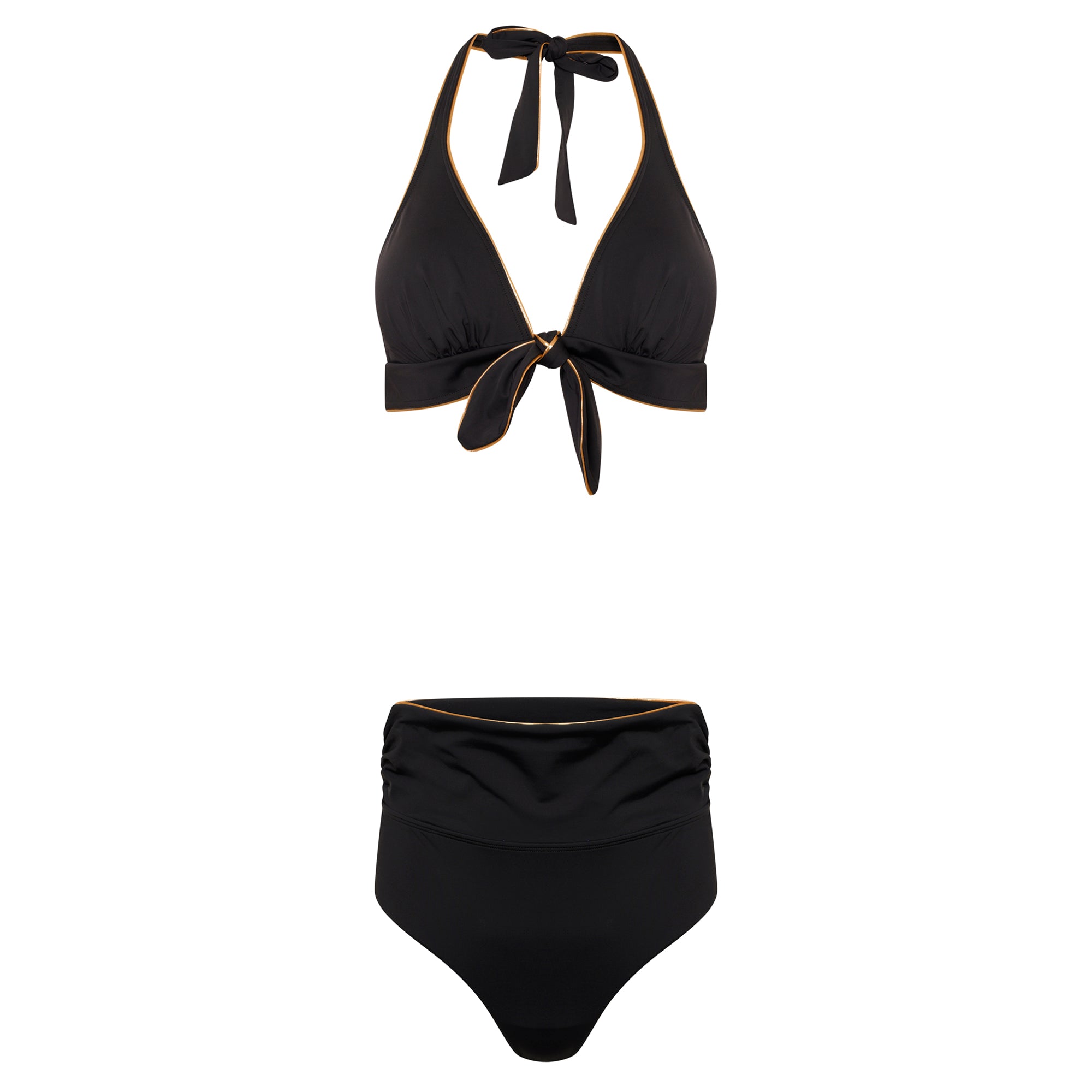 Amalfi Bikini Set in Black