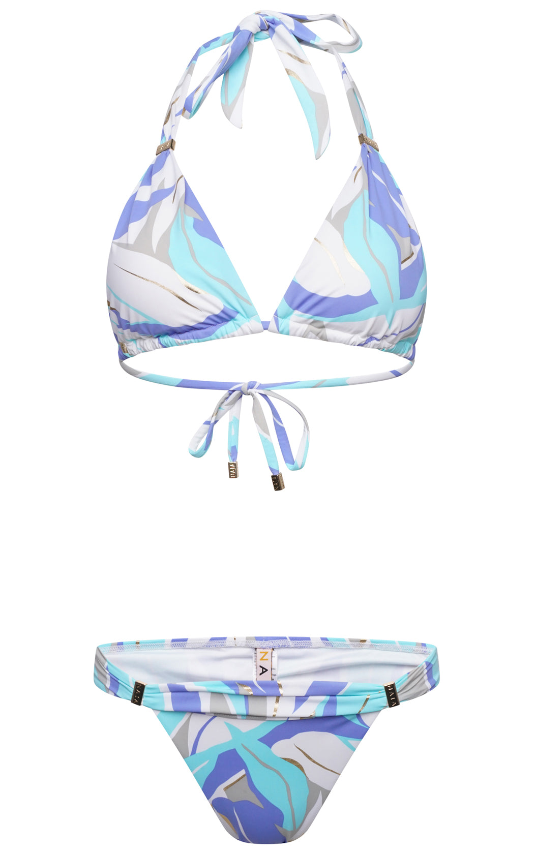 Maia Bikini Set in Palm Springs Print