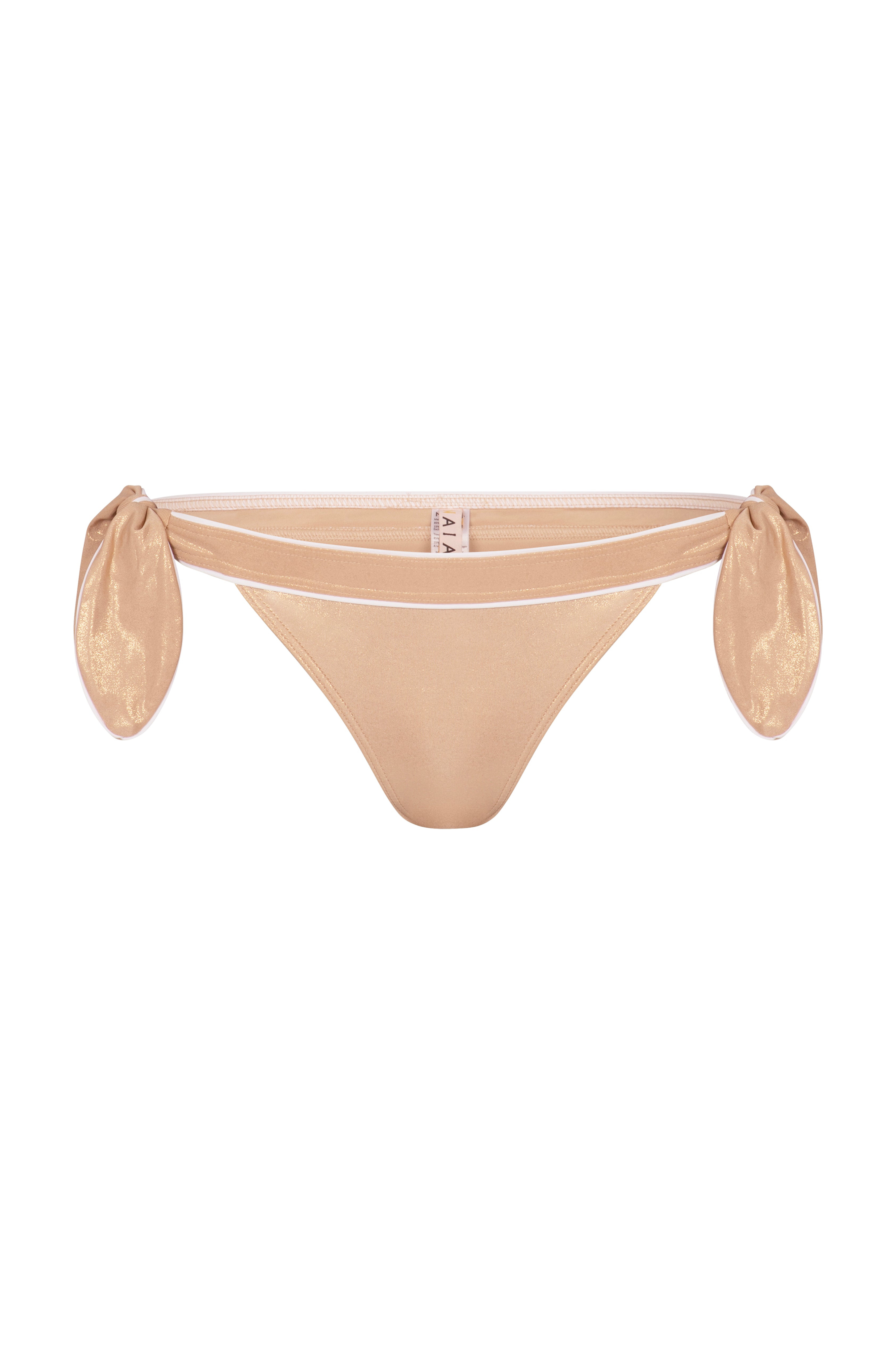 Amalfi Bikini Brief in Gold