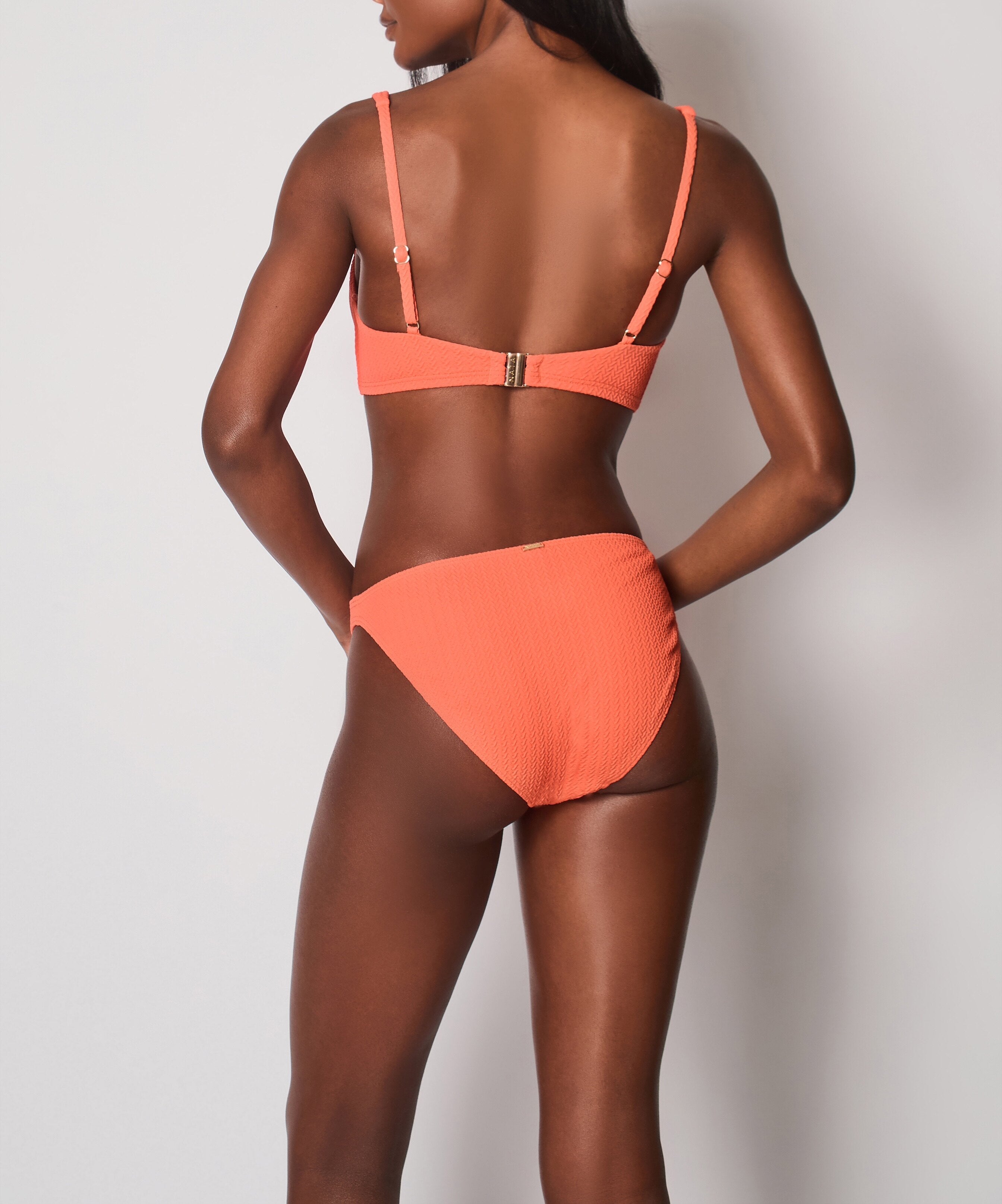 Bahamas Bikini Brief in Cardamon Orange